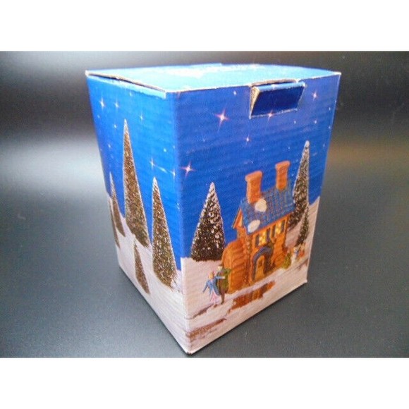 Vtg. 1995 Christmas Village Home Town America Collection Porcelain Grain Mill - Picture 3 of 7